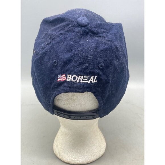 vans boreal baseball hat cap snap back blue American flag adjustable READ - Picture 2 of 6